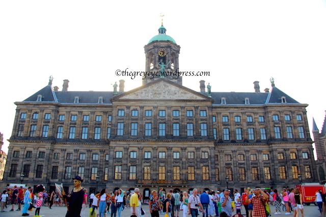The Royal Palace from Dam square